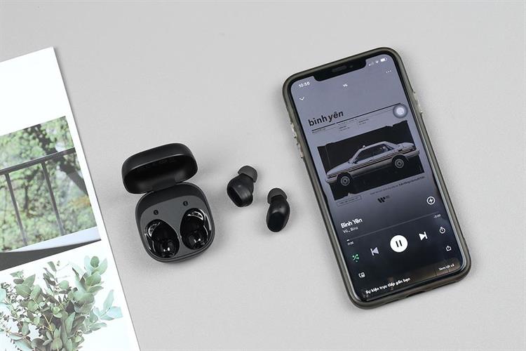Tai nghe Bluetooth True Wireless Baseus Bass BD1 Màu Đen