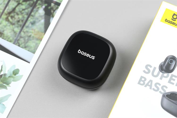 Tai nghe Bluetooth True Wireless Baseus Bass BD1 Màu Đen