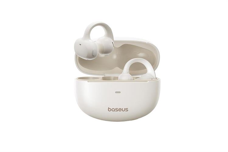 Tai nghe Bluetooth Open-Ear OWS Baseus Bowie MC1 Màu Trắng