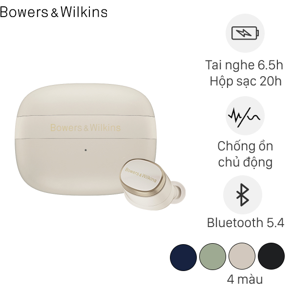 Tai nghe Bluetooth True Wireless Bowers 
