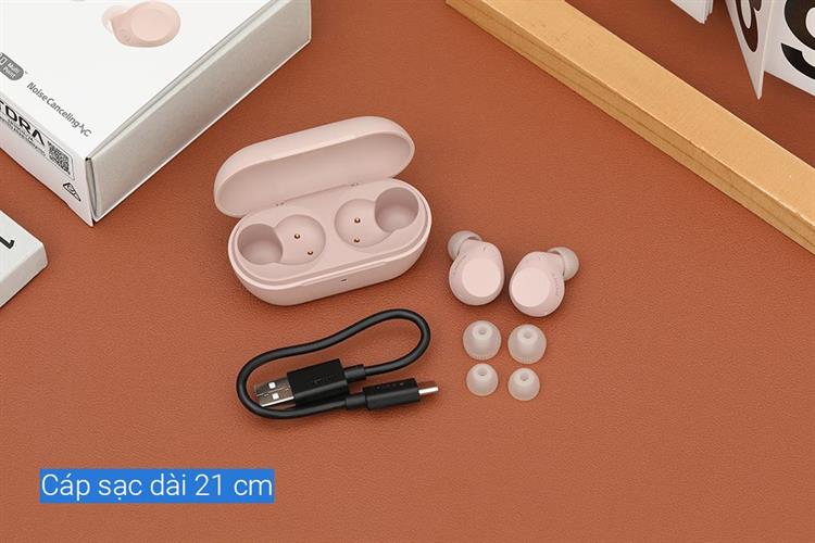 Tai nghe Bluetooth True Wireless Sony WF-C710N Màu Hồng
