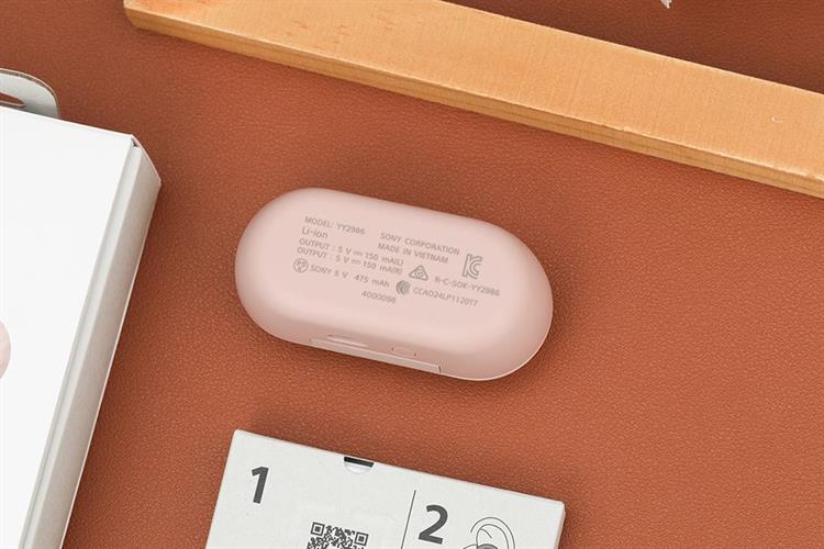 Tai nghe Bluetooth True Wireless Sony WF-C710N Màu Hồng