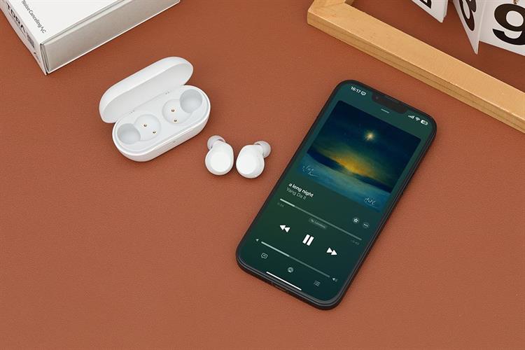 Tai nghe Bluetooth True Wireless Sony WF-C710N Màu Trắng