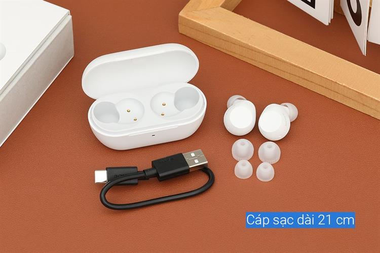 Tai nghe Bluetooth True Wireless Sony WF-C710N Màu Trắng