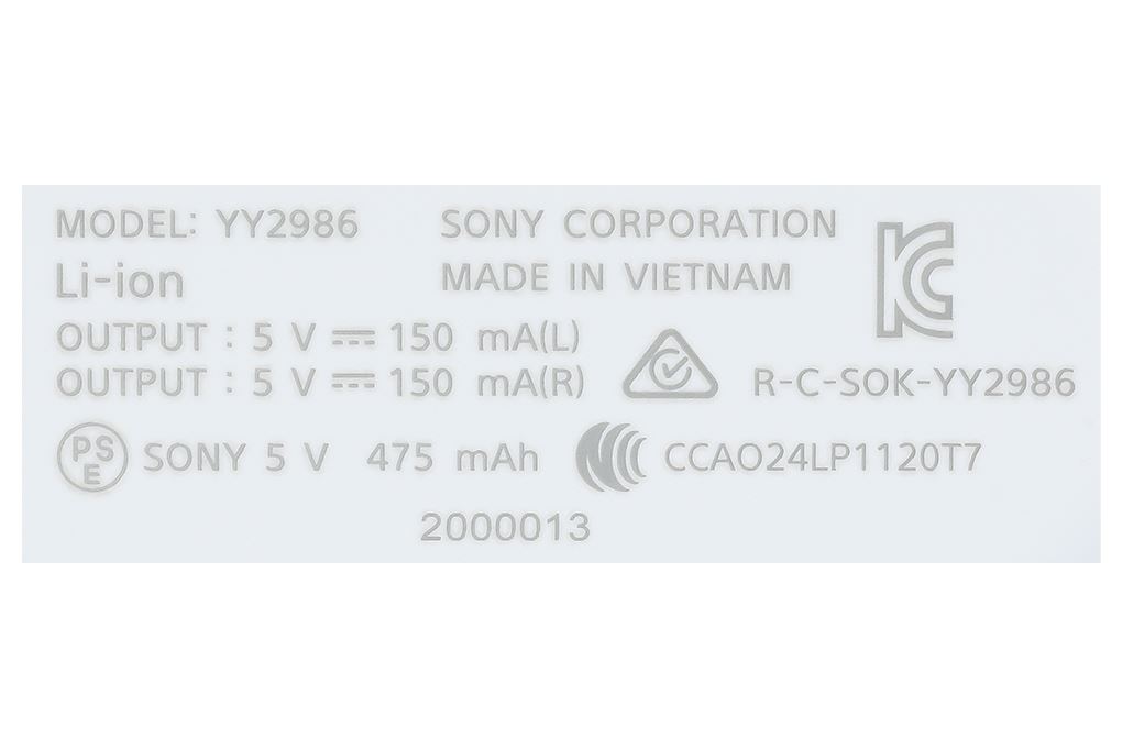 Tai nghe Bluetooth True Wireless Sony WF-C710N Màu Trắng