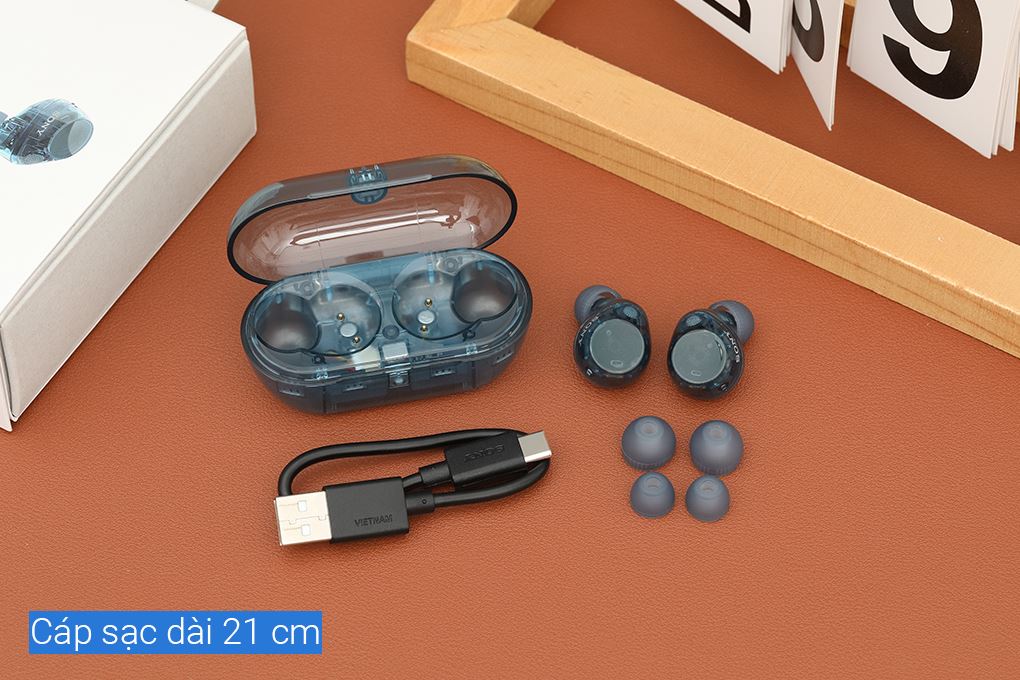Tai nghe Bluetooth True Wireless Sony WF-C710N Màu Xanh