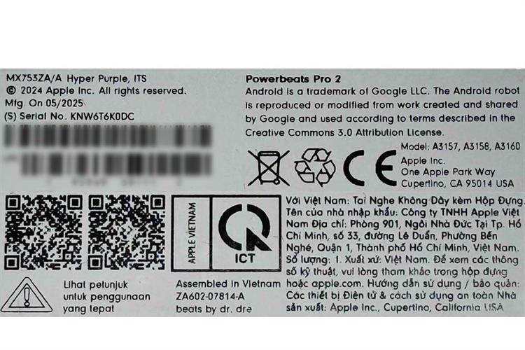 Tai nghe Bluetooth True Wireless Beats Powerbeats Pro 2 Màu Cam