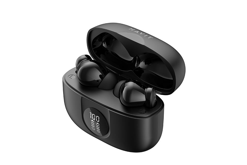 Tai nghe Bluetooth True Wireless Havit TW923 Pro Màu Đen