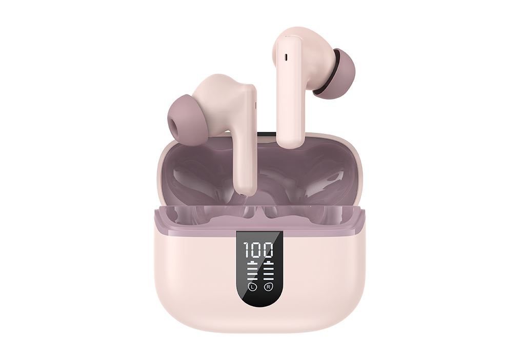 Tai nghe Bluetooth True Wireless Havit TW943 Pro Màu Hồng