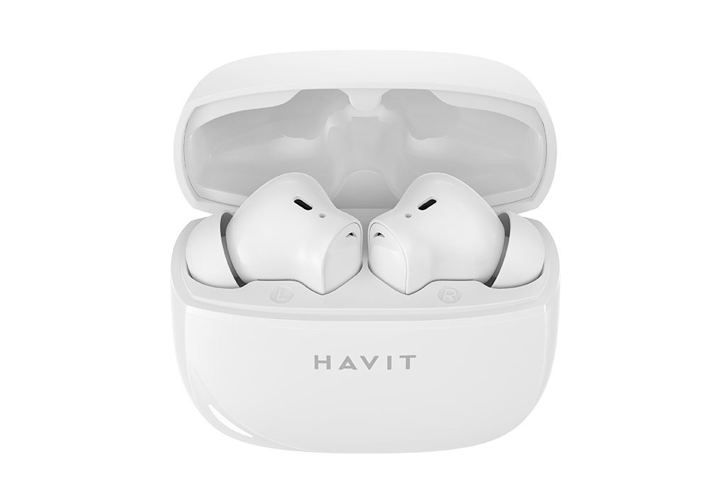 Tai nghe Bluetooth True Wireless Havit TW996 Pro Màu Trắng