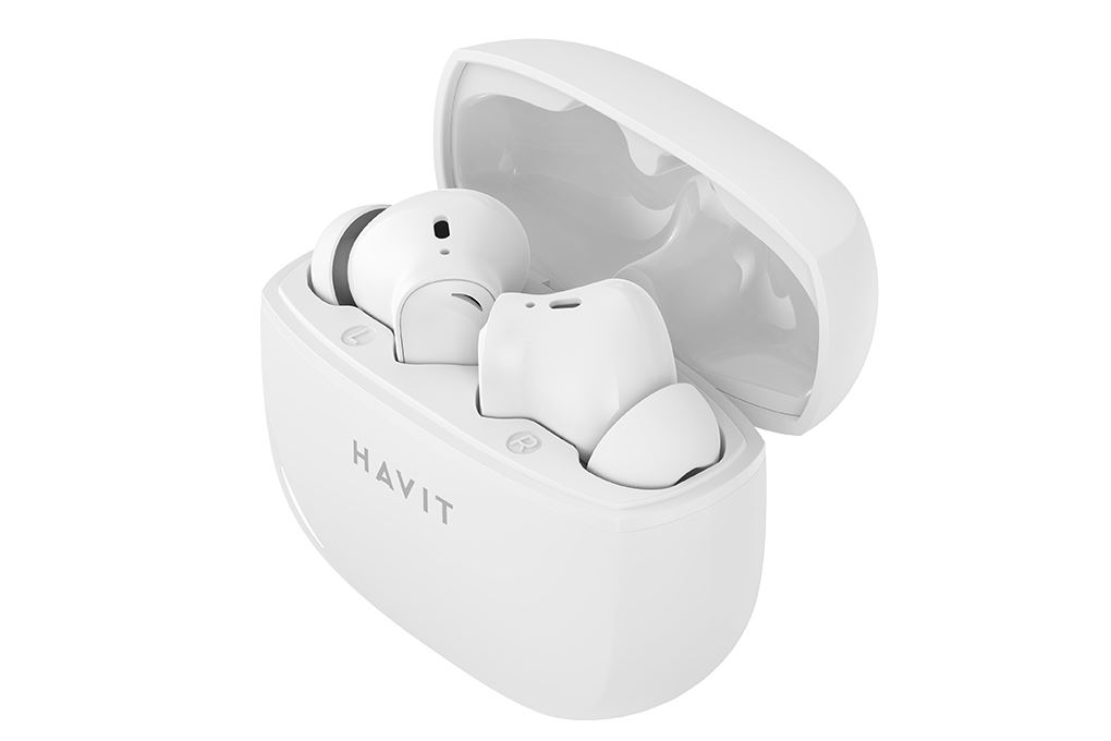 Tai nghe Bluetooth True Wireless Havit TW996 Pro Màu Trắng