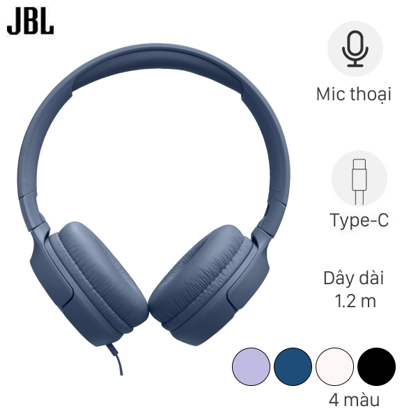 Tai nghe Chụp tai JBL Tune T520C