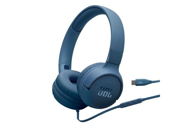Tai nghe Chụp tai JBL Tune T520C Màu Xanh Dương