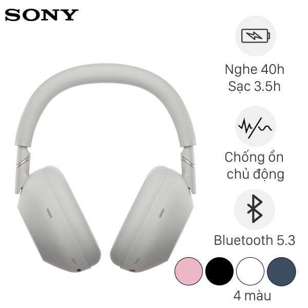 Tai nghe Bluetooth Chụp tai Sony WH1000XM6