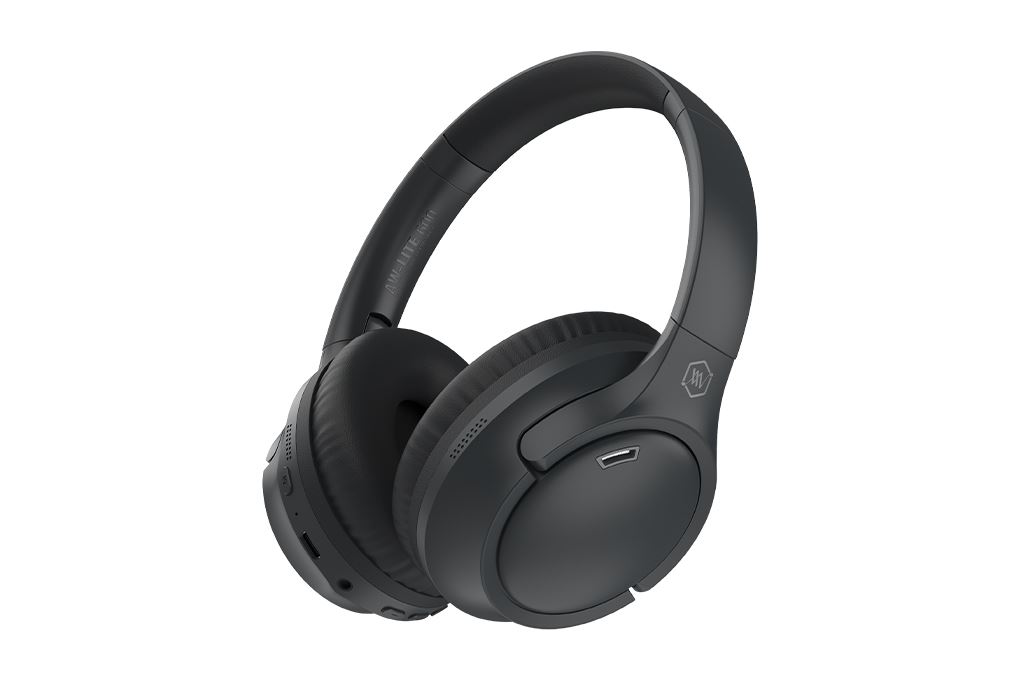 Tai nghe Bluetooth chụp tai Alpha Works AW LITE 600 Màu Đen