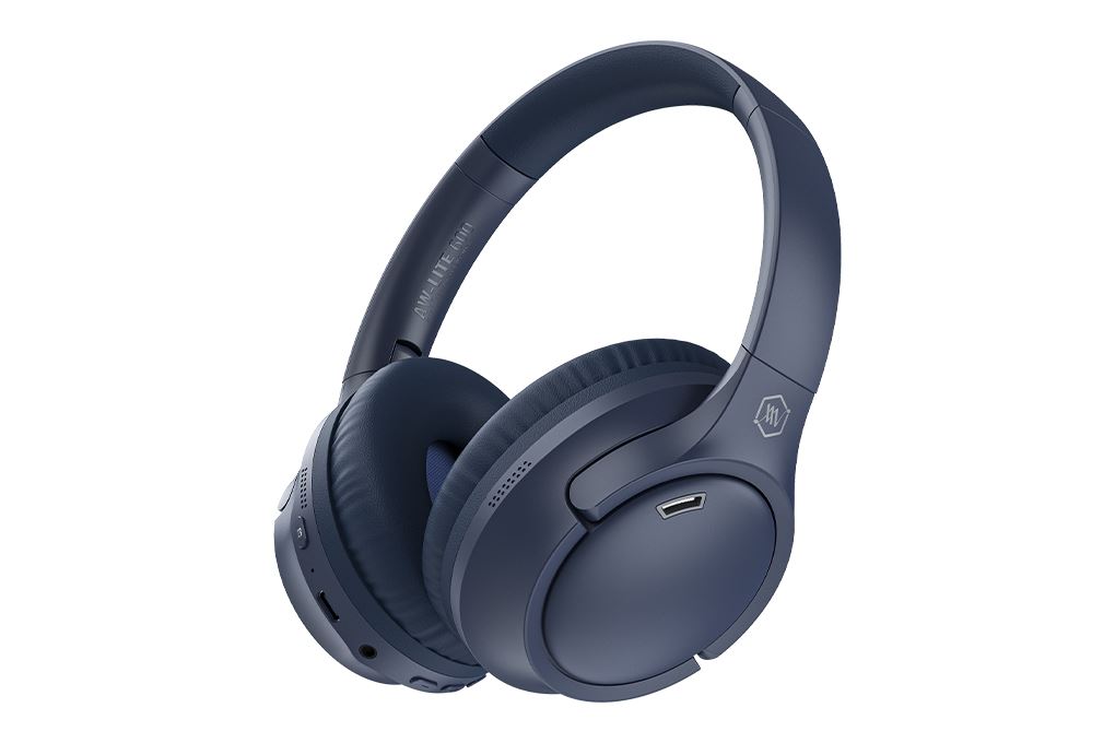 Tai nghe Bluetooth chụp tai Alpha Works AW LITE 600 Màu Xanh Dương