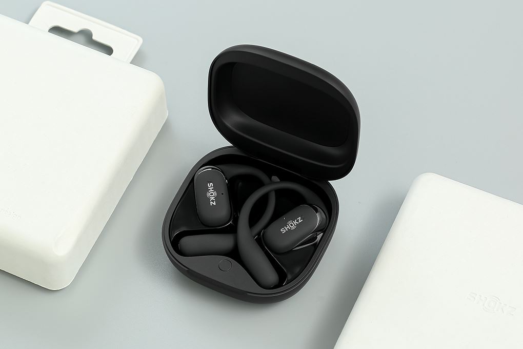 Tai nghe Bluetooth True Wireless Shokz T921 OPENFIT 2+ Màu Đen