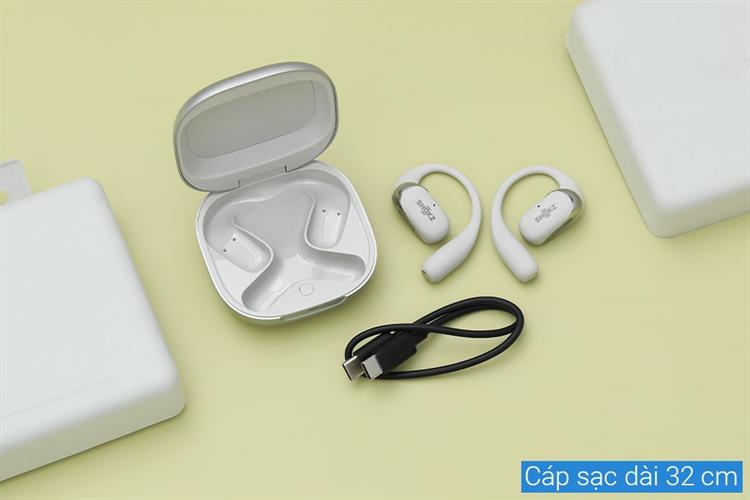 Tai nghe Bluetooth True Wireless Shokz T921 OPENFIT 2+ Màu Xám