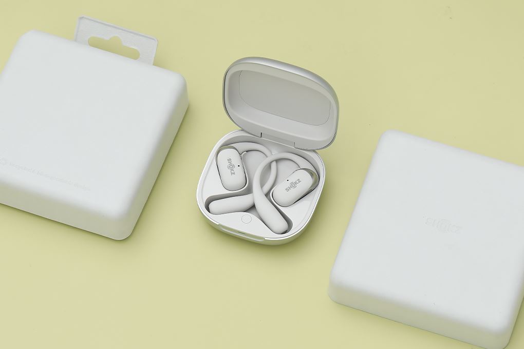 Tai nghe Bluetooth True Wireless Shokz T921 OPENFIT 2+ Màu Xám