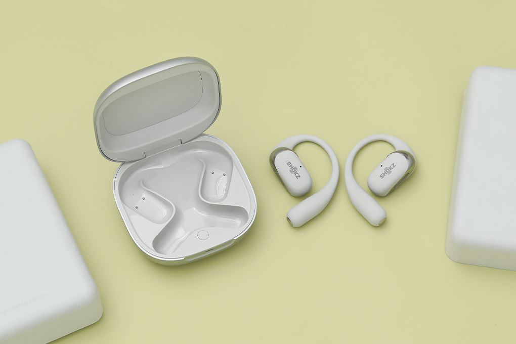 Tai nghe Bluetooth True Wireless Shokz T921 OPENFIT 2+ Màu Xám