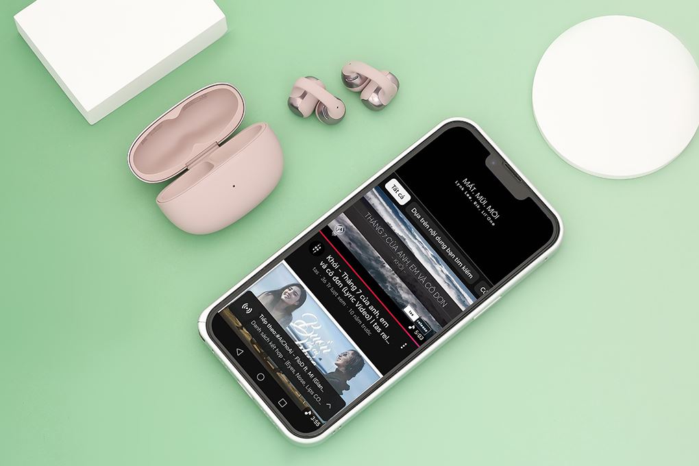 Tai nghe Bluetooth True Wireless Shokz E310 OPENDOTS ONE Màu Hồng