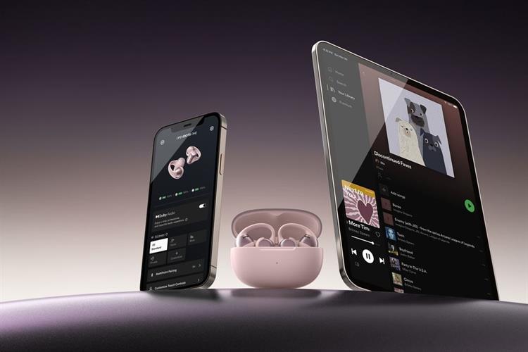 Tai nghe Bluetooth True Wireless Shokz E310 OPENDOTS ONE Màu Hồng