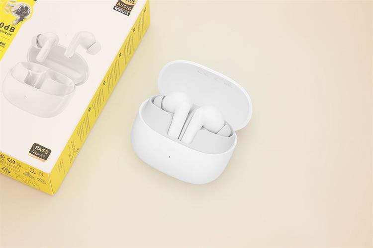 Tai nghe Bluetooth True Wireless Baseus Bass BP1 Pro PM132 Màu Trắng