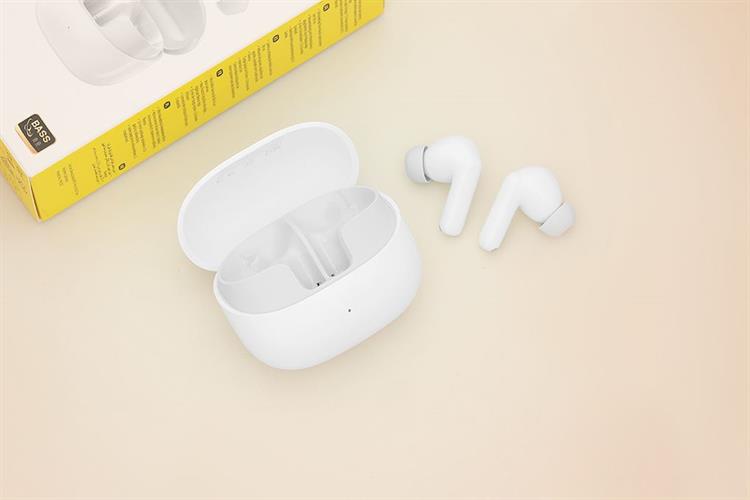 Tai nghe Bluetooth True Wireless Baseus Bass BP1 Pro PM132 Màu Trắng
