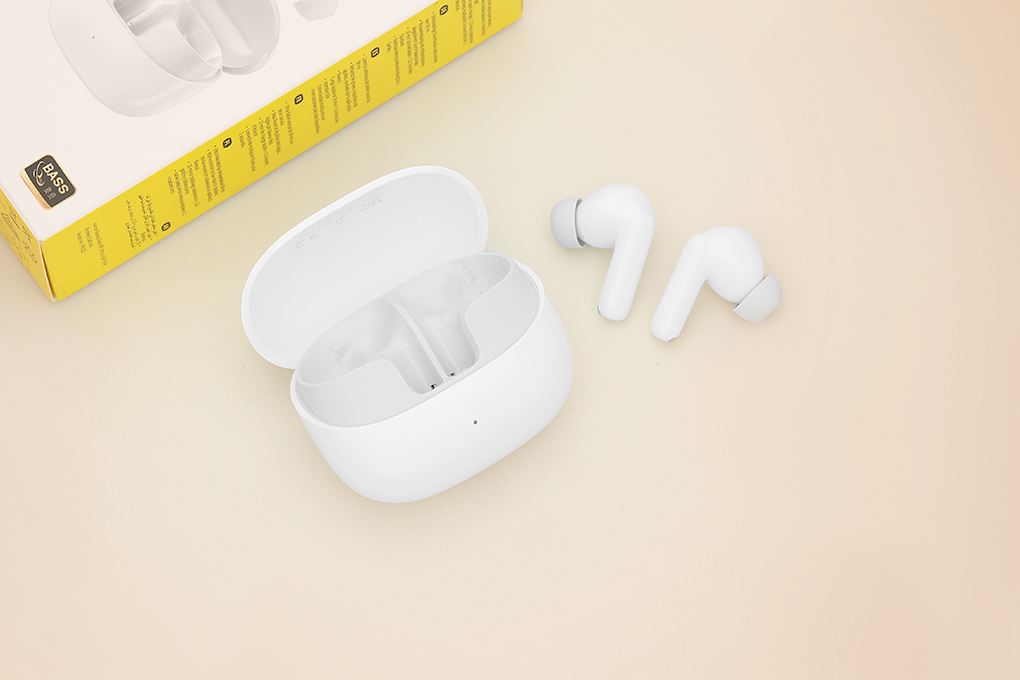 Tai nghe Bluetooth True Wireless Baseus Bass BP1 Pro PM132 Màu Trắng