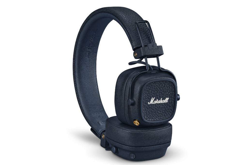Tai nghe Bluetooth Chụp Tai Marshall Major V Xanh bóng đêm Màu Xanh Navy
