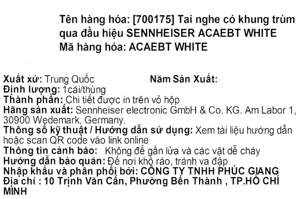 Tai nghe Bluetooth Chụp Tai Sennheiser Accentum ACAEBT Màu Trắng