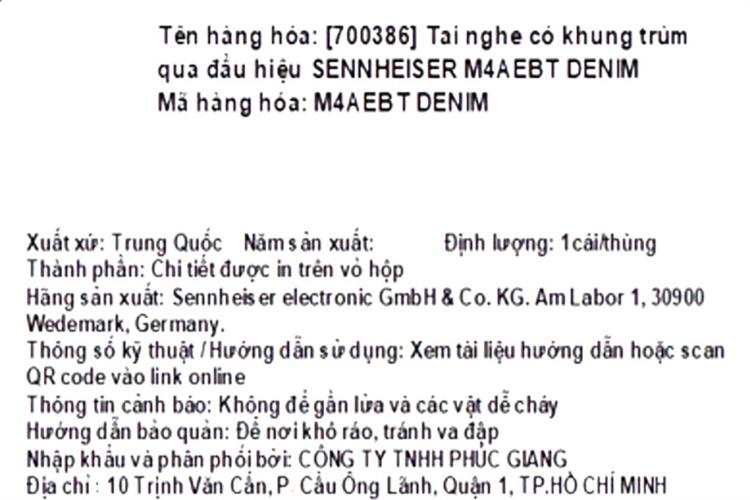 Tai nghe Bluetooth Chụp Tai Sennheiser Momentum 4 M4AEBT Màu Xanh Dương