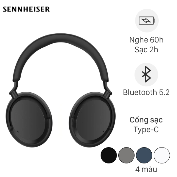 Tai nghe Bluetooth Chụp Tai Sennheiser Momentum 4 M4AEBT