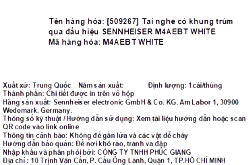 Tai nghe Bluetooth Chụp Tai Sennheiser Momentum 4 M4AEBT Màu Trắng