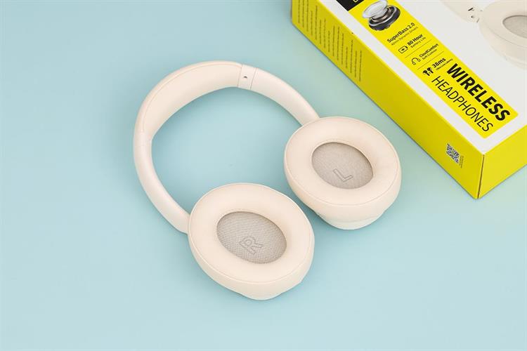 Tai nghe Bluetooth chụp tai Baseus Bass BH1 Lite Màu Trắng