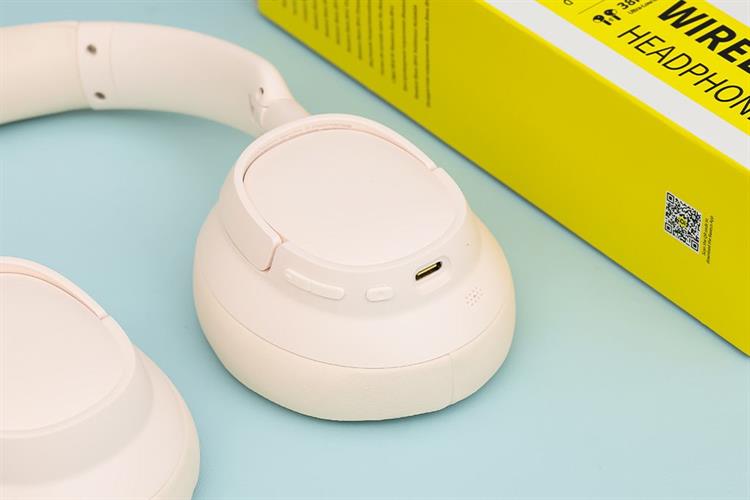 Tai nghe Bluetooth chụp tai Baseus Bass BH1 Lite Màu Trắng