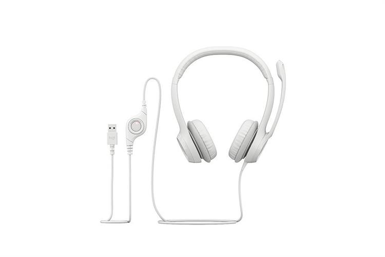 Tai nghe Chụp Tai Logitech H390 (imei) Màu Trắng