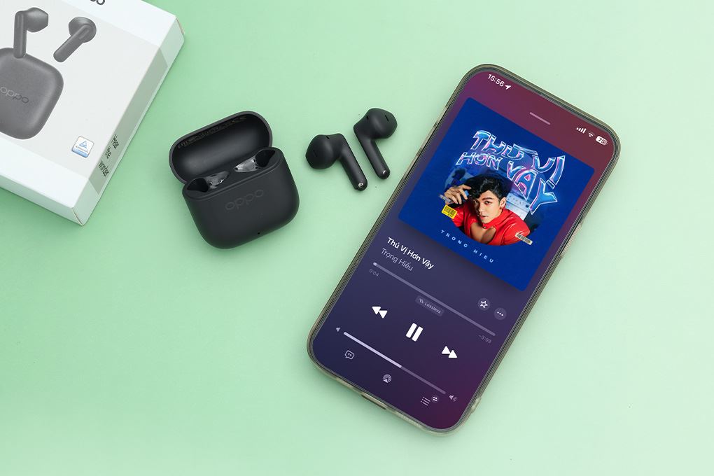 Tai nghe Bluetooth True Wireless OPPO ENCO Buds 3 ETEG1 Màu Đen