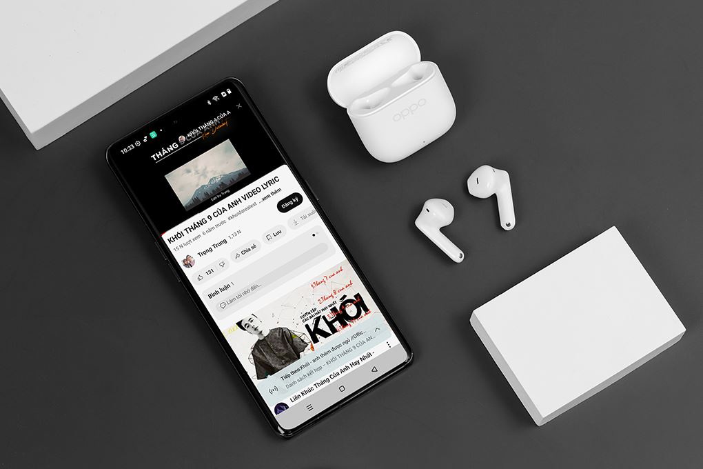 Tai nghe Bluetooth True Wireless OPPO ENCO Buds 3 ETEG1 Màu Trắng