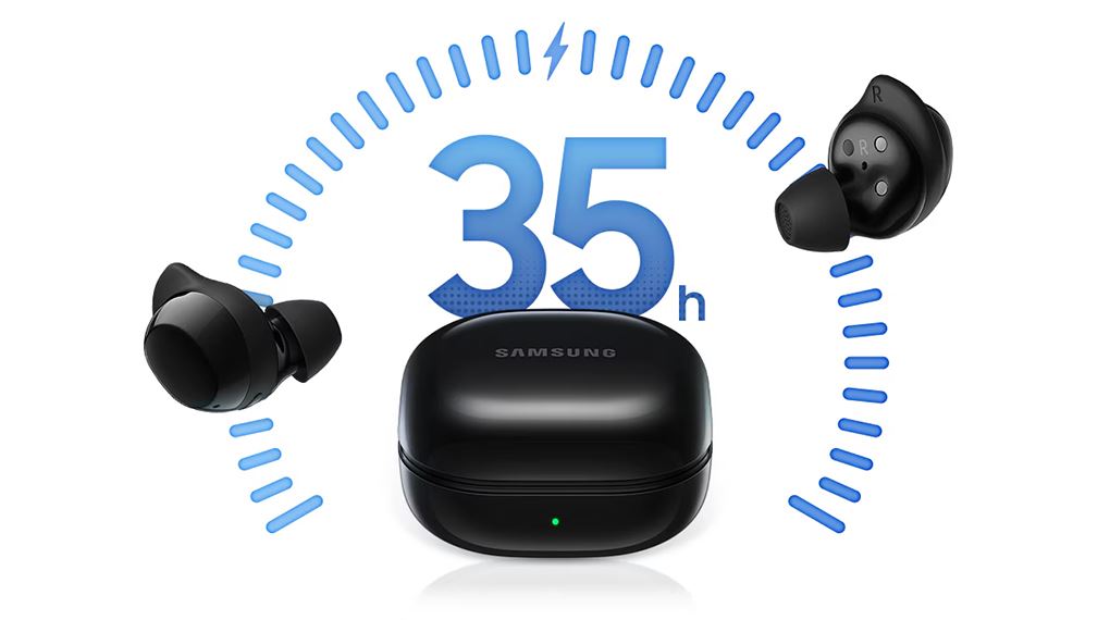 Sử dụng trọn ngày dài - Samsung Galaxy Buds Core R410N Sử dụng trọn ngày dài - Samsung Galaxy Buds Core R410N