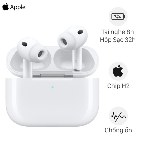Tai nghe Bluetooth Apple AirPods Pro 3 Trắng MFHP4