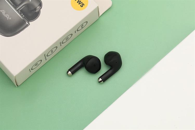 Tai nghe Bluetooth True Wireless AVA+ FreeGo W30 Màu Đen