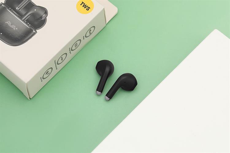Tai nghe Bluetooth True Wireless AVA+ FreeGo W30 Màu Đen
