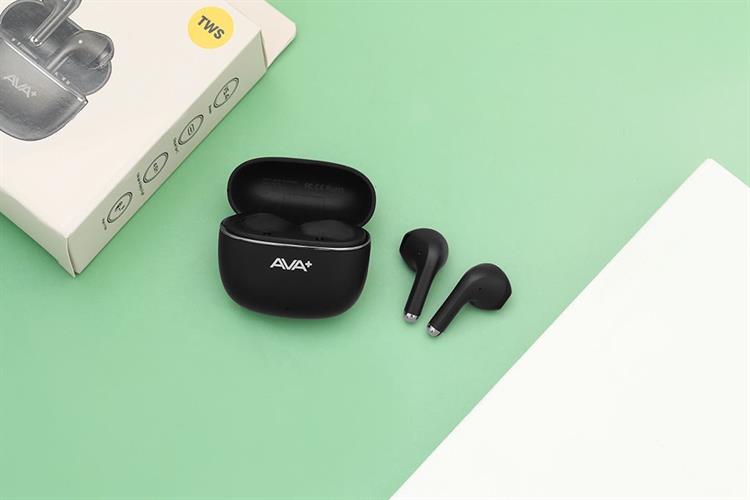 Tai nghe Bluetooth True Wireless AVA+ FreeGo W30 Màu Đen