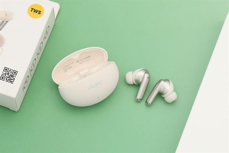 Tai nghe Bluetooth True Wireless AVA+ FreeGo Y60 Màu Màu be