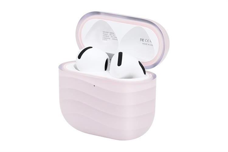 Tai nghe Bluetooth True Wireless Rezo Wave Màu Hồng