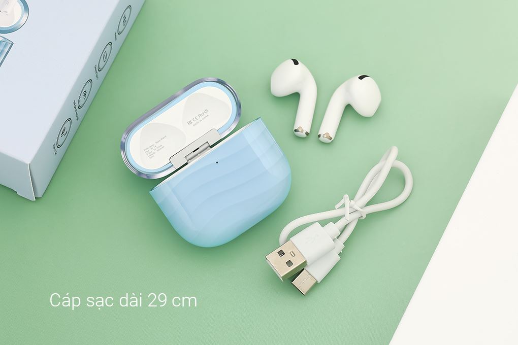Tai nghe Bluetooth True Wireless Rezo Wave - 13