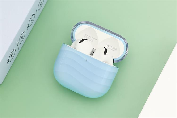 Tai nghe Bluetooth True Wireless Rezo Wave Màu Xanh Dương