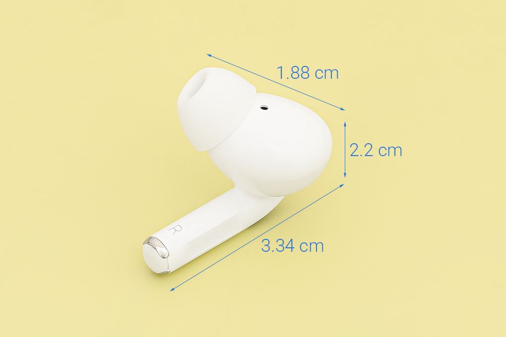 Tai nghe Bluetooth True Wireless Rezo Wave Pro ANC Màu Màu be