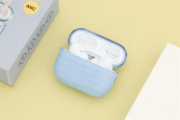 Tai nghe Bluetooth True Wireless Rezo Wave Pro ANC Màu Xanh Dương